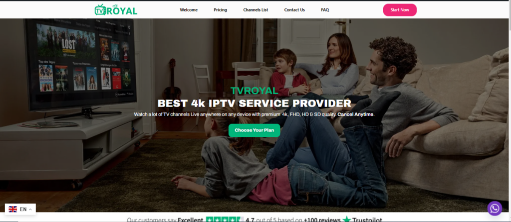 TVRoyal.online Best 4K IPTV Service Provider