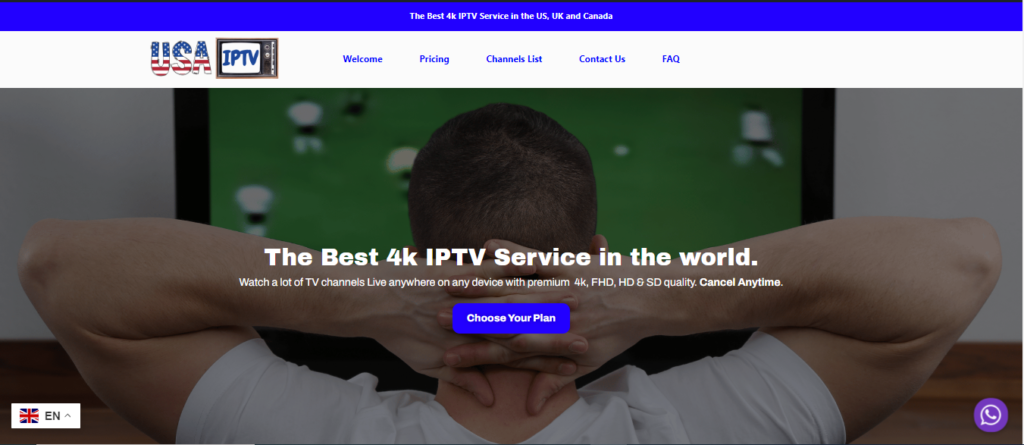  USAiptv.online - The best 4K IPTV service in 2024